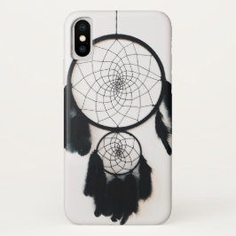 Capa Para iPhone Da Case-Mate Dreamcatcher Negra com Penas