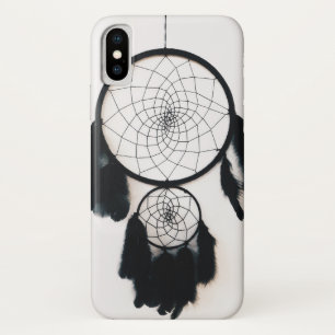 Capa Para iPhone Da Case-Mate Dreamcatcher Negra com Penas