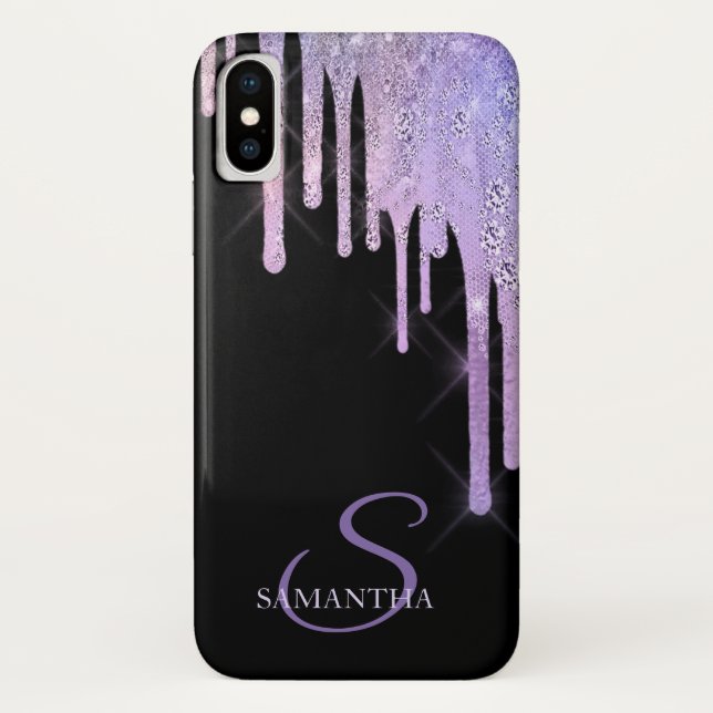 Capa Para iPhone, Case-Mate Drives Lavander Elegantes (Verso)