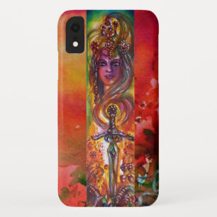 Capa Para iPhone Da Case-Mate DURENDAL, EPIC SWORD E ANGEL Red Yellow