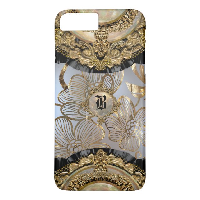 Capa Para iPhone, Case-Mate Dusk oral Viva Monograma 6/6 Mais (Verso)