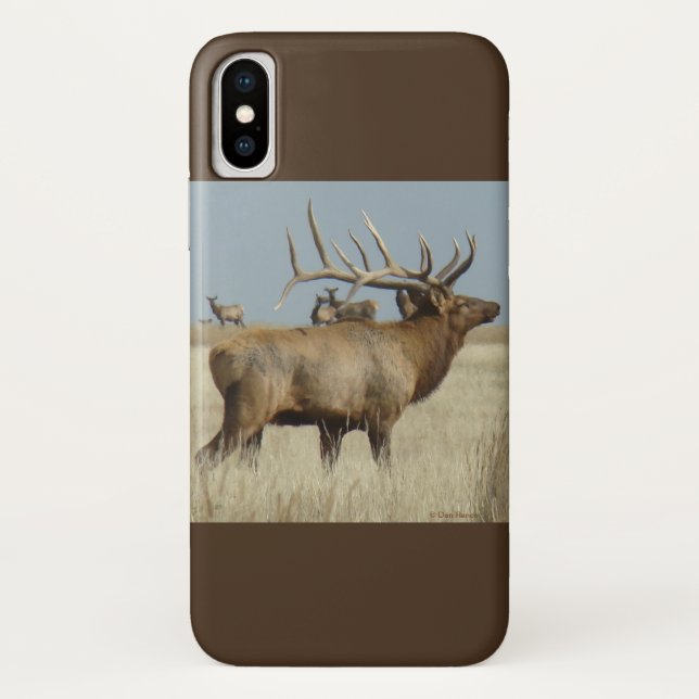 Capa Para iPhone, Case-Mate E4 Touro Elk (Verso)