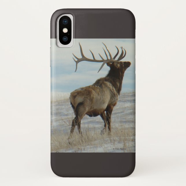 Capa Para iPhone, Case-Mate E58 Touro Elk "Lucky 13" (Verso)