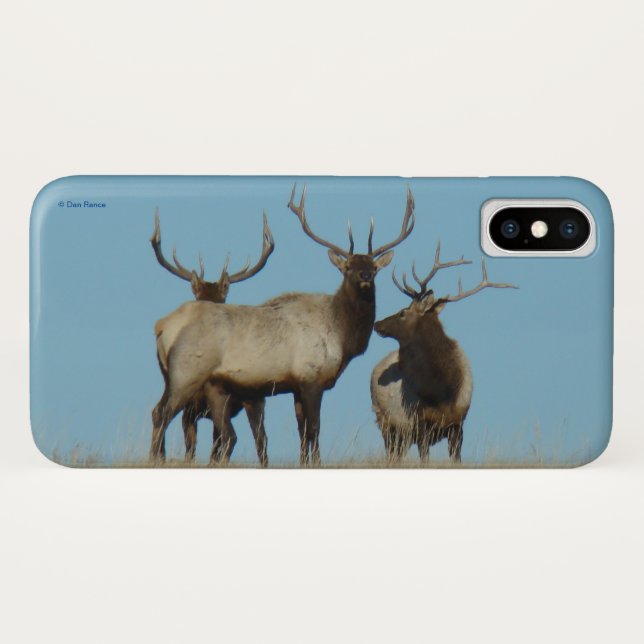Capa Para iPhone, Case-Mate E60 Alce Macho Silhueta (Verso (Horizontal))