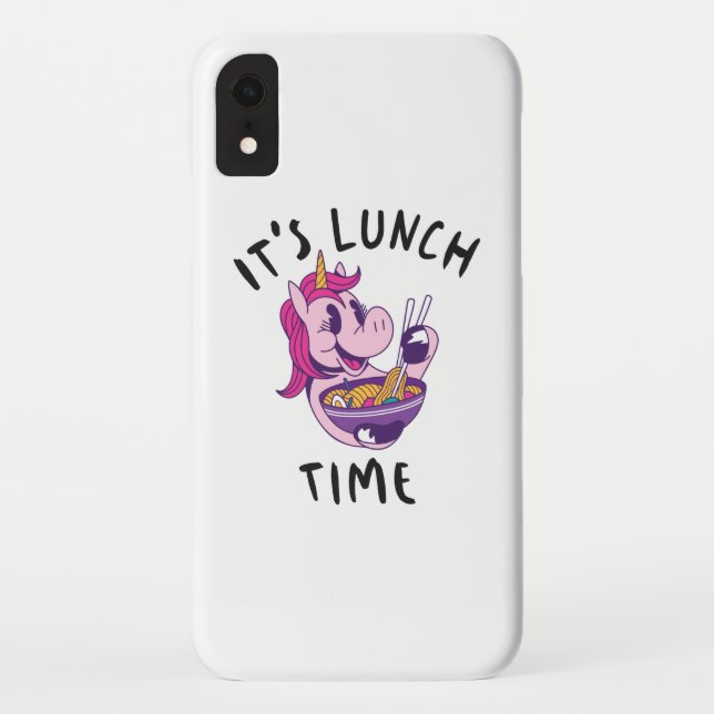 Capa Para iPhone, Case-Mate É hora do almoço (Verso)