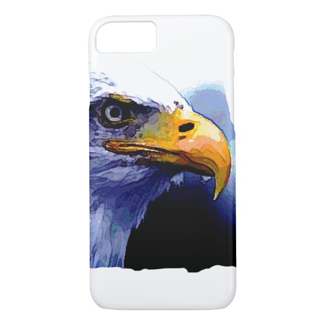 Capa Para iPhone, Case-Mate Eagle Eye Trabalho de arte iPhone 7 Case (Verso)