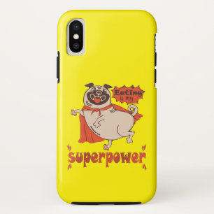 Capa Para iPhone Da Case-Mate Eating is my superpower red cloak pug comic style