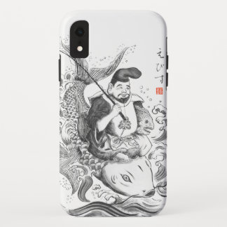 Capa Para iPhone Da Case-Mate Ebisu - Deus da Pesca e Comércio (pintura a tinta)