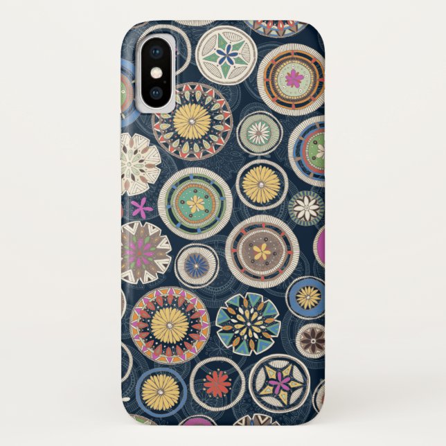 Capa Para iPhone, Case-Mate echo do pango mandala (Verso)