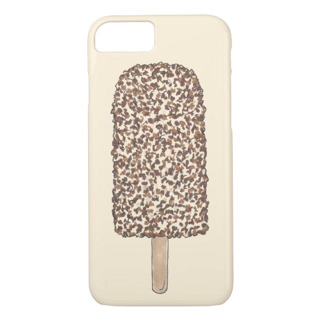 Capa Para iPhone, Case-Mate Eclair de Chocolate Cápsula Smartphone (Verso)