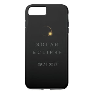Capa iPhone 8 Plus/7 Plus Eclipse Solar Total Americano 2017