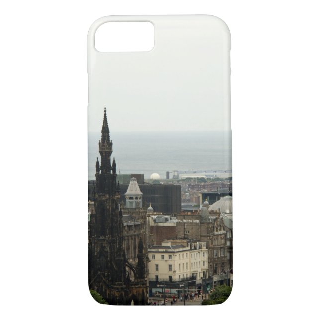 Capa Para iPhone, Case-Mate Edinburgh Skyline Scott Monument (Verso)