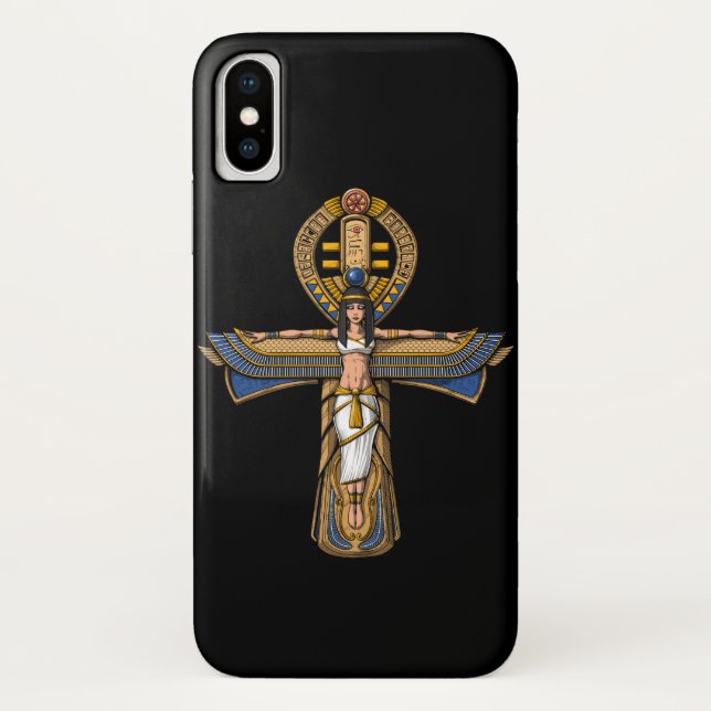 Capa Para iPhone, Case-Mate Egípcio Ankh (Verso)