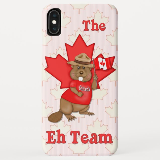 Capa Para iPhone, Case-Mate Eh Team Beaver (Verso)