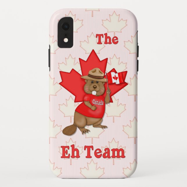 Capa Para iPhone, Case-Mate Eh Team Beaver (Verso)