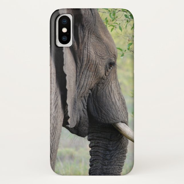 Capa Para iPhone, Case-Mate Elefante Africano Exótico (Verso)