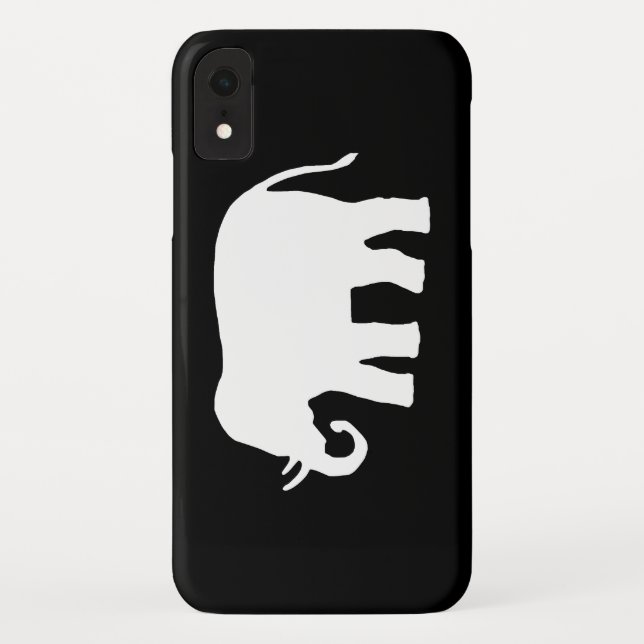 Capa Para iPhone, Case-Mate Elefante Branco (Verso)