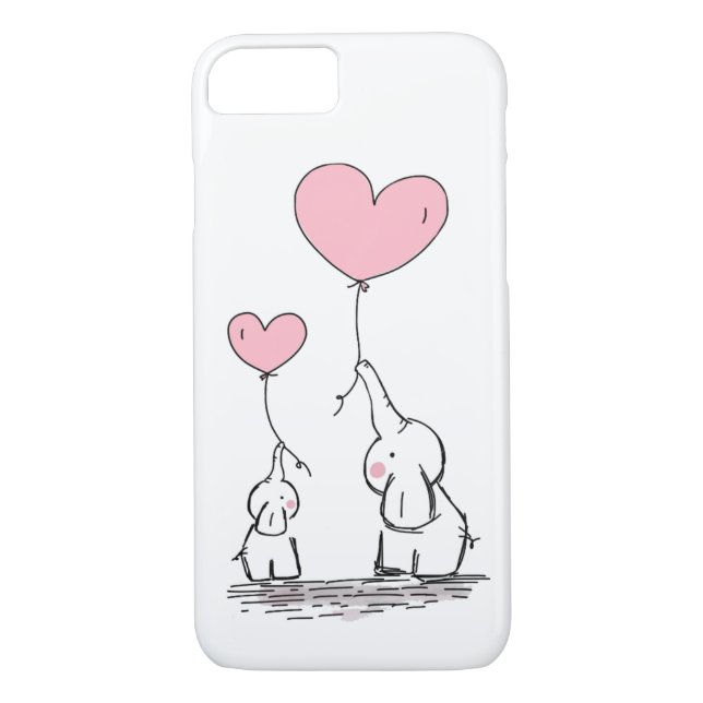 Capa Para iPhone, Case-Mate Elefante Love (Verso)