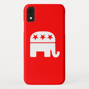 Capa Para iPhone XR Elefante Republicano