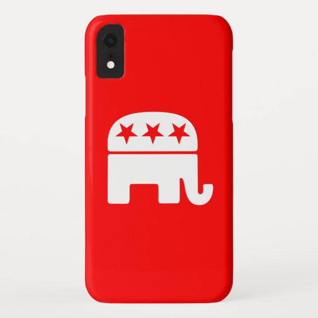 Capa Para iPhone, Case-Mate Elefante Republicano (Verso)