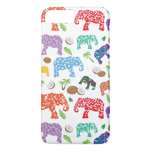 Capa Para iPhone, Case-Mate Elefantes tropicais (Verso)