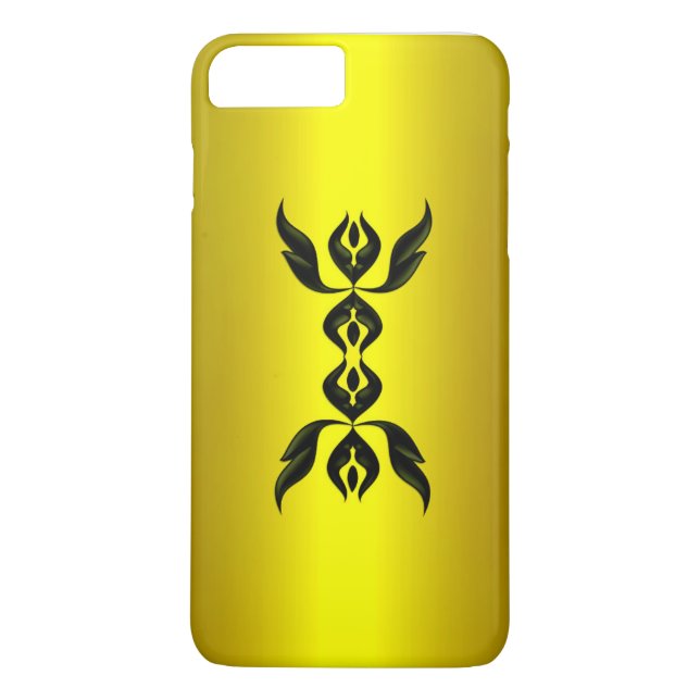 Capa Para iPhone, Case-Mate Elegância Suprema em Preto em Dourado (Verso)