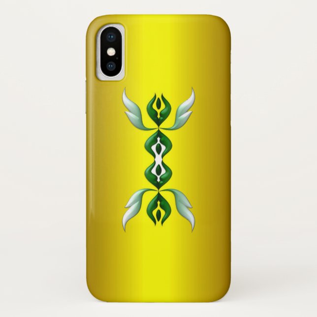 Capa Para iPhone, Case-Mate Elegância Suprema em Verde (Verso)
