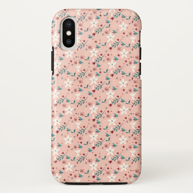 Capa Para iPhone, Case-Mate Elegante cor-de-rosa (Verso)