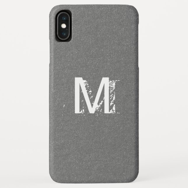 Capa Para iPhone, Case-Mate Elegante e Chic Cinza (Verso)