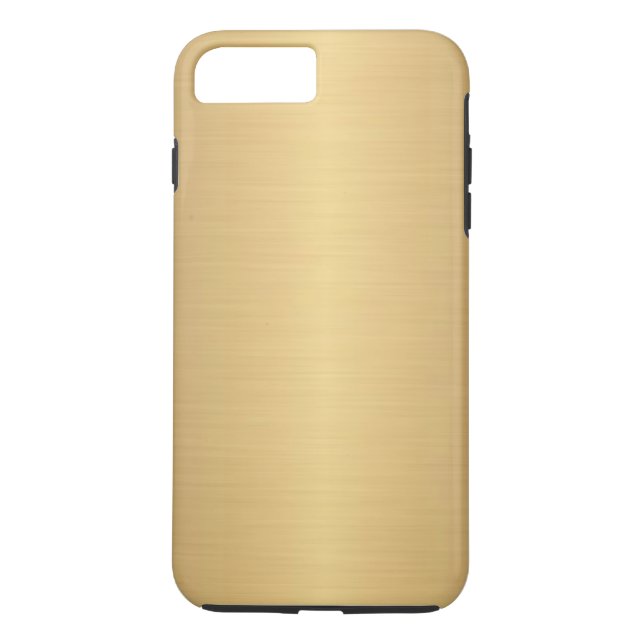Capa Para iPhone, Case-Mate Elegante - Efeito Dourado Esmagado (Verso)