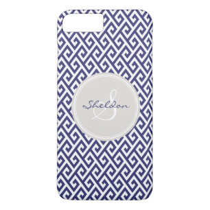 Capa Para iPhone Da Case-Mate Elegante monograma de padrões geométricos chave gr