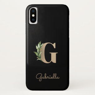 Capa Para iPhone Da Case-Mate Elegante Monograma Dourado - Letra G