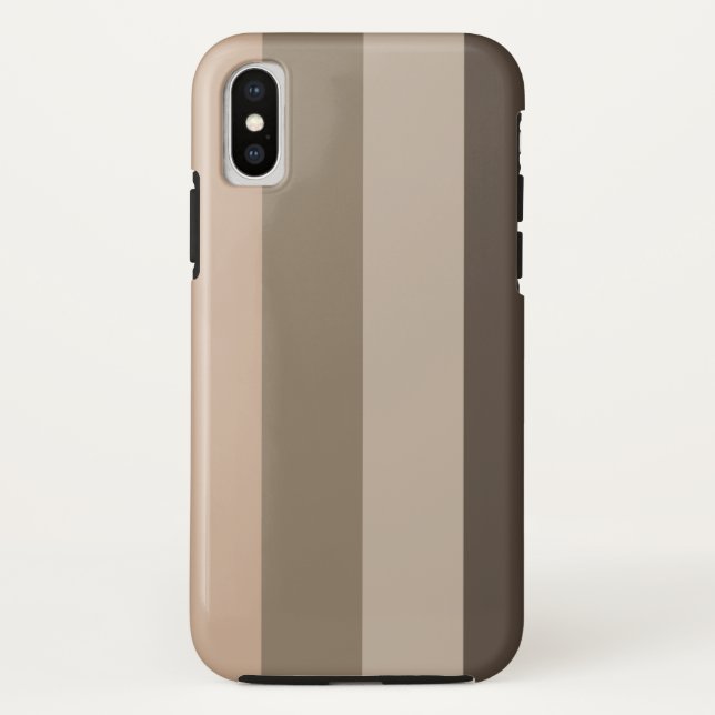 Capa Para iPhone, Case-Mate Elegante padrão striped moderno (Verso)