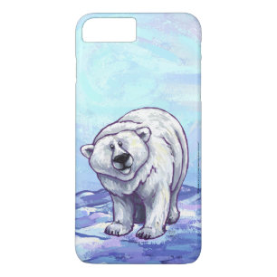 Capa iPhone 8 Plus/7 Plus Eletrônicos de Urso Polar