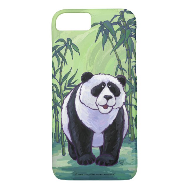 Capa Para iPhone, Case-Mate Eletrônicos do Urso Panda (Verso)