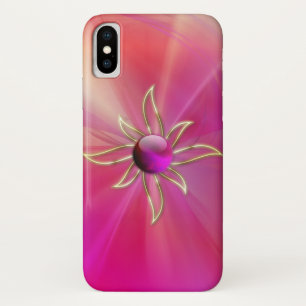 Capa Para iPhone X Em Porta-capas de iphone Radiante Do Esplendor