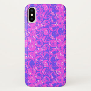 Capa Para iPhone Da Case-Mate Embalagem com bolhas de pop roxa