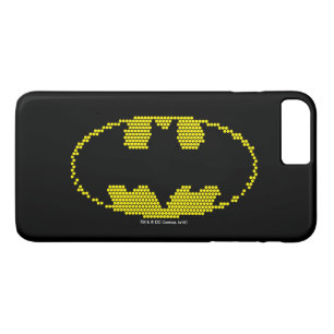 Capa iPhone 8 Plus/7 Plus Emblem de Bat Lite-Brite