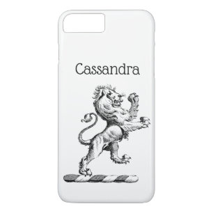 Capa Para iPhone Da Case-Mate Emblema de Elmo com Leão Heráldico em Pé