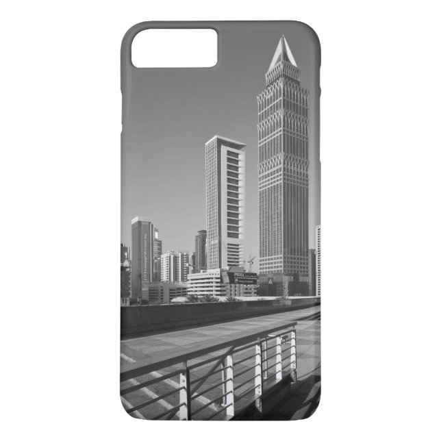 Capa Para iPhone, Case-Mate Emirados Árabes Unidos, Dubai, Cidade de Dubai. (Verso)