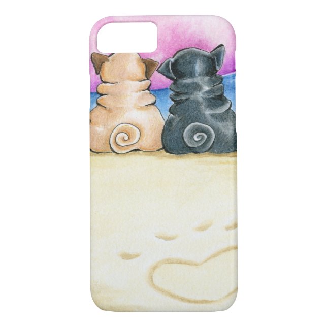 Capa Para iPhone, Case-Mate Encosta-os-amantes (Verso)