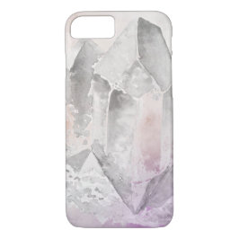 Capa iPhone 8/ 7 Energia Amethyst Chakra da cura de cristal do