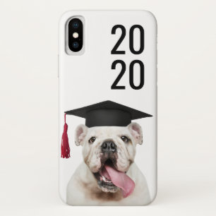 Capa Para iPhone Da Case-Mate Engraçado Bulldog Americano em Formando Boné com A