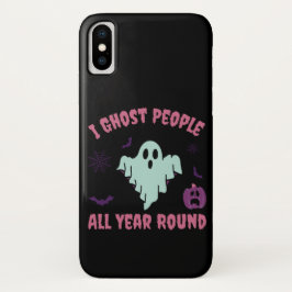 Capa Para iPhone Da Case-Mate Engraçado Citação do Fantasma Halloween