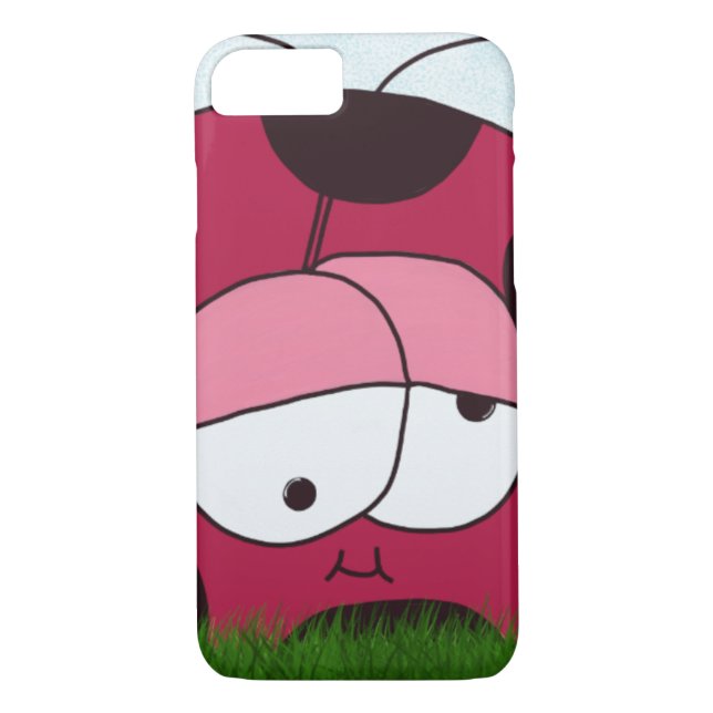 Capa Para iPhone, Case-Mate Engraçado e Chubby Ladybug (Verso)