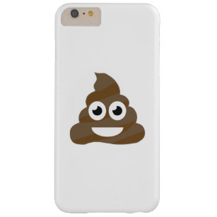 Capa Barely There Para iPhone 6 Plus Engraçado Poop Emoji