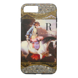 Capa Para iPhone Da Case-Mate Equestrian Elsa Monograma 7 Plus