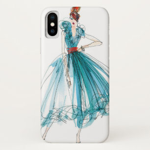 Capa Para iPhone Da Case-Mate Esboço da forma do Couture de Apple selvagem  