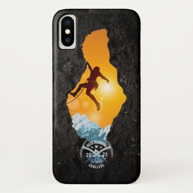 Capa Para iPhone, Case-Mate Escalada de Rock | (Verso)