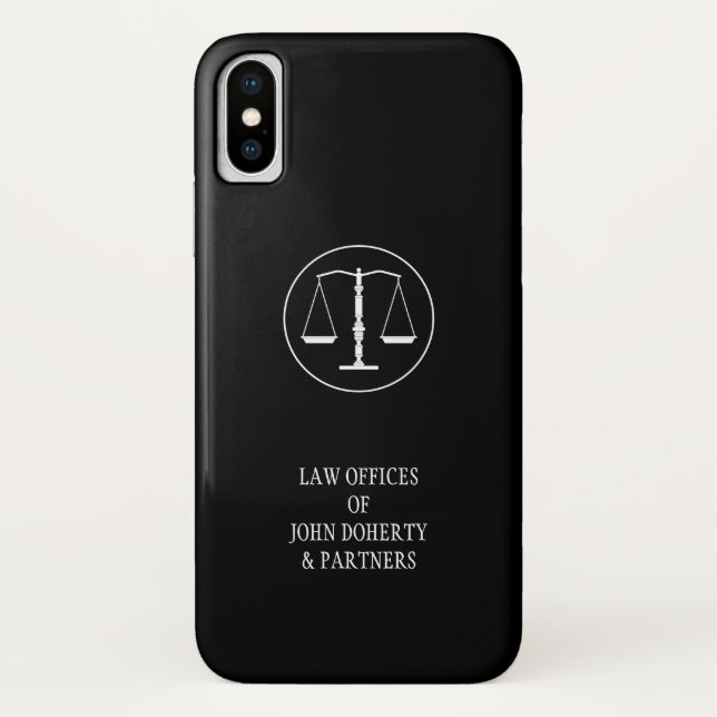 Capa Para iPhone, Case-Mate Escalas de Justiça (Verso)